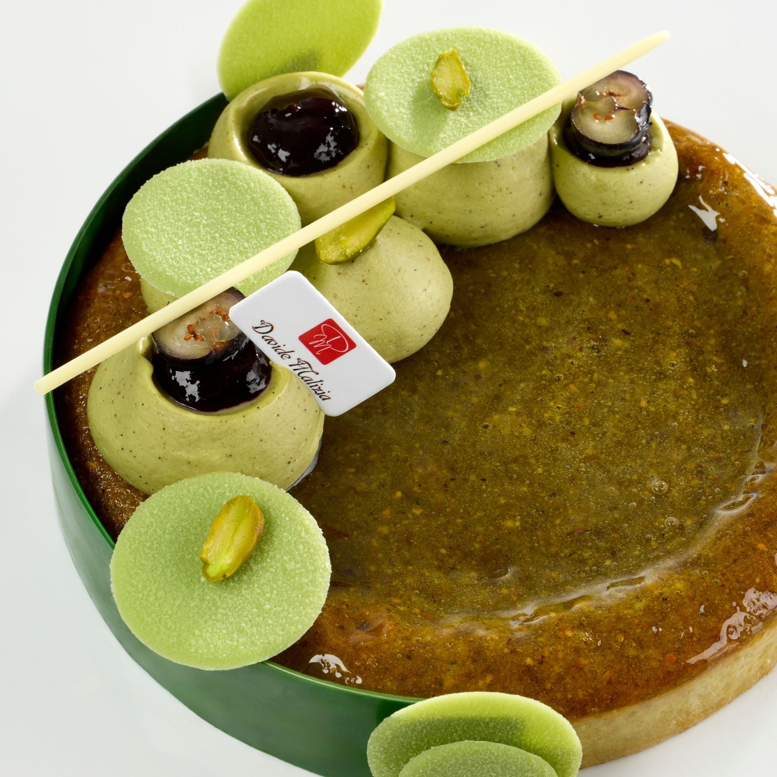 Smeraldo e Rubino, creazione di Davide Malizia con Fruttidor Mora di gelso, Cassis e Sambuco